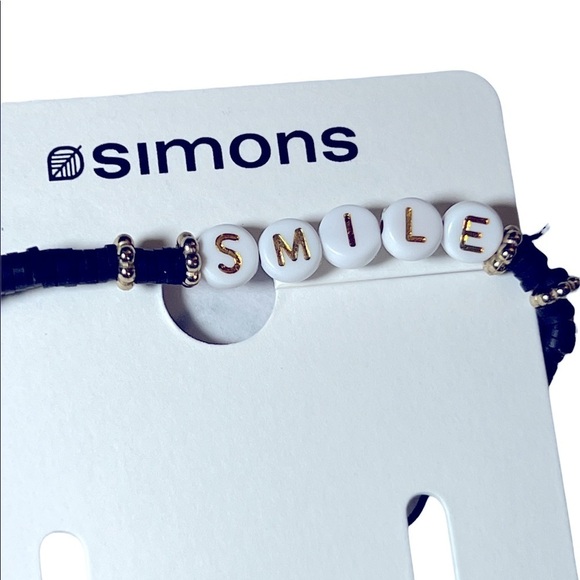NEW Simons Inspiring Word Heishi Pearl Bracelet - Picture 1 of 6
